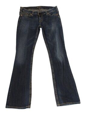 Pre-Loved Women's Silver Jeans-Size 16.5